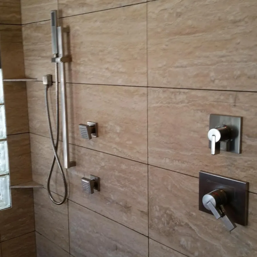 Shower fixture installation for Water Heater Installation in Chatham